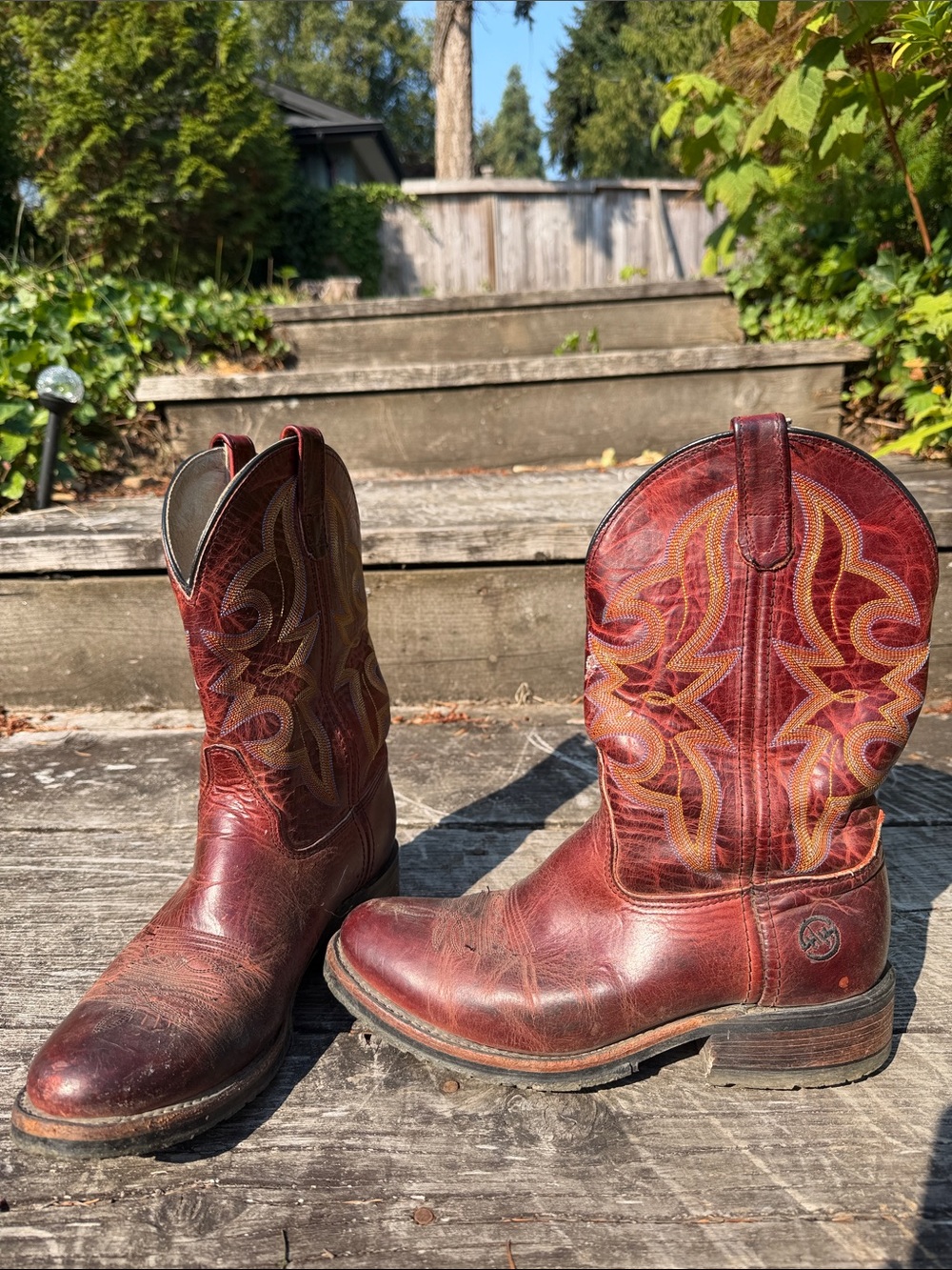 Double H men’s Leather Boots 8.5